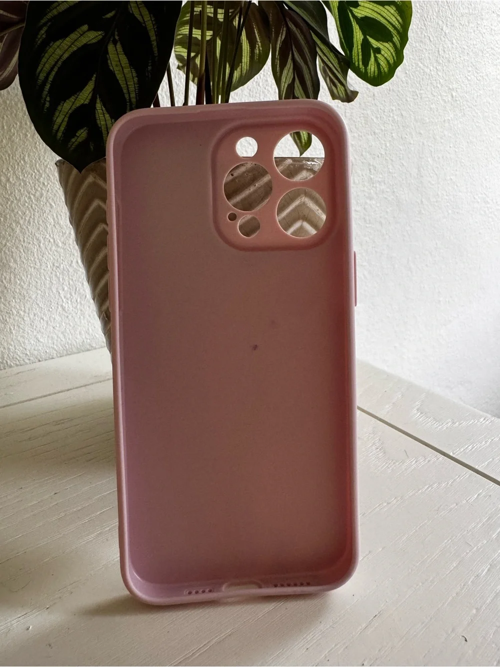 Iphone 15 Pro Max Pink Leopard Print Phone Case